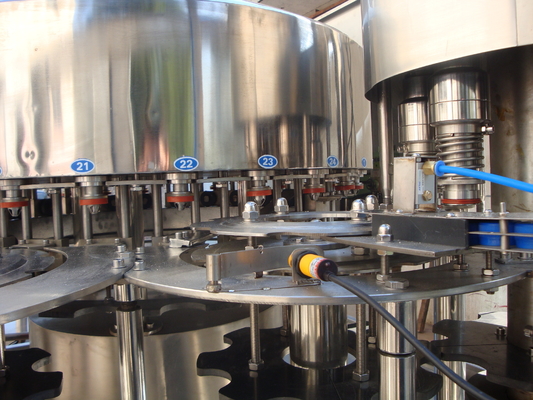 Full Automatic Mineral Water Bottle Filling Machine , Pure Water Washing Filling Capping 3-in-1