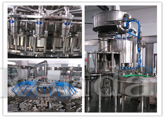 Bottled Juice Filling Machine Equipment Juice Bottling Machines 18000BPH PET / Glass Bottle