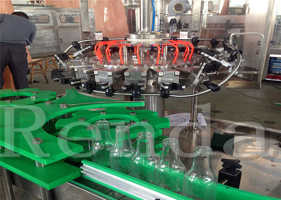 Bottled Juice Filling Machine Equipment Juice Bottling Machines 18000BPH PET / Glass Bottle