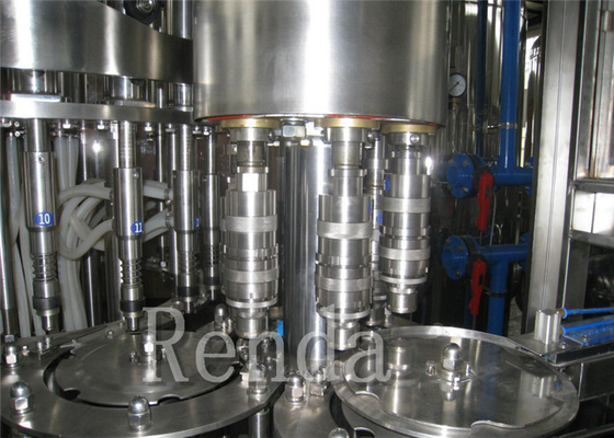 Water Carbonated Drink Filling Machine Soda Manufacturing Machine 5000BPH Stainless Steel