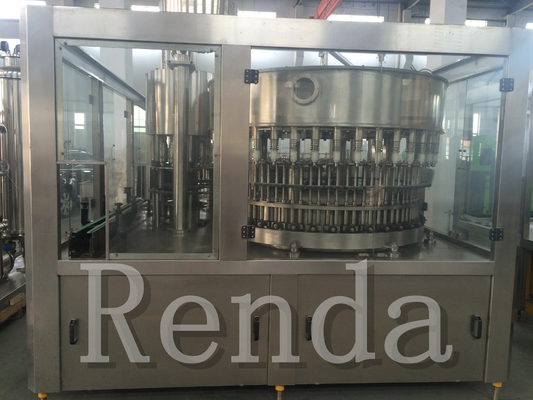 Small 2000kg 1.5kw Water Bottle Filling Machine Fully Automatic With Bottle Capper
