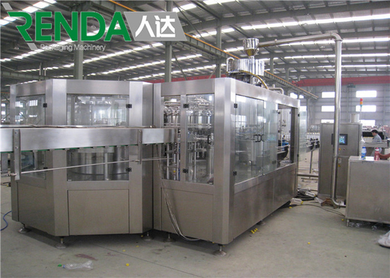 High Efficiency Water Bottle Filling Machine Washing - Filling - Capping 3 In 1