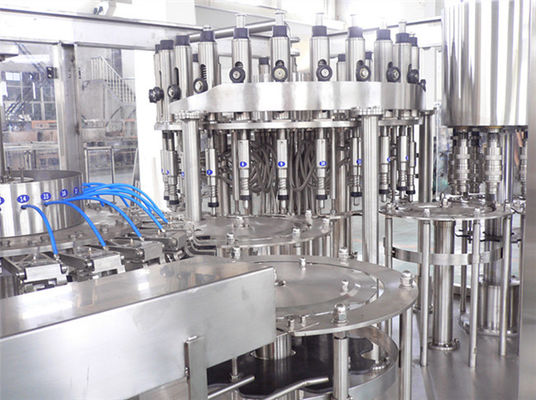 380V Stainless Steel CE Juice Filling Machine / 9kw Liquid Filling Machine