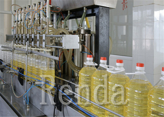 110V 220V 380V Automatyczna maszyna do napełniania butelek olejem SUS304 1000 - 12000 BPH