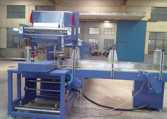 Zautomatyzowane maszyny pakujące do butelkowania / uszczelniania termokurczliwego, maszyna do pakowania w folię termokurczliwą
