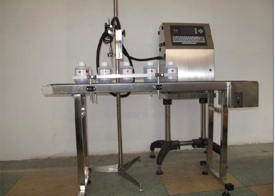 Automatyczne Kod Inkjet Data ważności Printing Machine CE Electric Driven Rodzaj